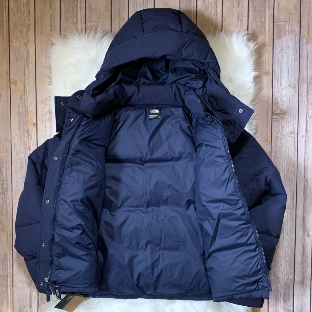 The North Face Forester Down Jacket In Navy - Picture 4 of 7
